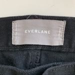 Everlane EUC  High Rise Skinny Black Painted Jeans Size 27 Photo 1