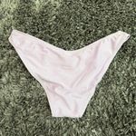Topshop Shiny High Waist Bikini Bottoms in Lilac, Size 6 Photo 4