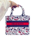 Hello Kitty NWOT  CD Style Small Tote Bag Photo 1