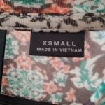 Anthropologie Maeve Anthro XS Boho Coral Aquamarine Midi Dress Photo 6