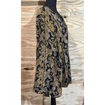 Catherines Catherine’s Print Blouse Top Black Print Size 2X Career Office Church Mature Photo 5