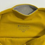 Athleta ‎ Yellow Ultra High Rise Elation Athletic Yoga Legging Tights Size XXS Photo 3
