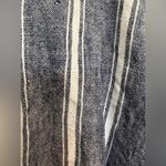 Chico's  3 Lavish Linen Striped Vest Size XL / 16 Blue White Sleeveless NWOT Photo 2