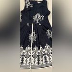 Ny&co New York & Stretch Floral A-Line Dress Woman's Size M Photo 7