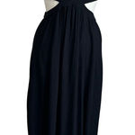 Aerie  Black Cutout Maxi Dress Small Spaghetti Strap Flowy Casual Summer Photo 0