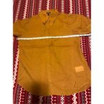 EXPRESS  small relaxed half sleeve portofino shirt -   Mustard Yellow Photo 14