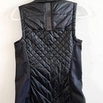 Athleta Vest Black Rock Springs Quilted Reflective Vest Sz S EUC w/ Pockets! Photo 8