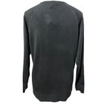 Sweet Romeo  Pullover Sweater Long Sleeve Jewel Neck Side Slits Black W US S NWT Photo 4