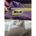 TUMI Signature Collection Logo Duffel #72163CFF Taupe Olive Trim Weekender Green Photo 5