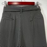 ZARA Black/ White Polkadot Wide Leg Pants Size M Photo 6