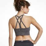 Joy Lab Gray Strappy Sports Bra size M Photo 10