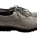 NWOB Donald Pliner Eriel Oxford Chunky Shoes Tan Pebbled Leather Women’s 8.5 Photo 1