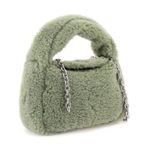 STAND STUDIO Faux Fur Minnie Bag Black Photo 6