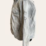 Jessica Simpson Gray distress Jacket Size M Photo 1