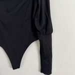 BB Dakota x Steve Madden Romance Language Black Long Sleeve Bodysuit Size Large Photo 4