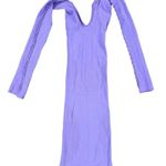 White Fox Boutique  - One Of A Kind Bodycon Mini Dress in Purple Photo 3