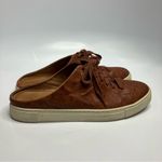 Frye Ivy low lace mule leather‎ sneakers size 9.5 Photo 2