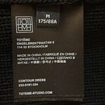 TOTEME Black Contour Minidress Size M Photo 7