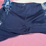 Athleta Revolve Leggings Stride Capri Pant Legging Deep Indigo Women size Medium Photo 5