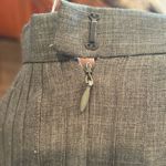 Ann Taylor Petites Gray Pleated Skirt Photo 7