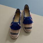 Keds  x Kate Spade Striped Slip On Sneakers Size 5 Photo 1