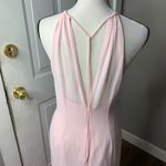 BHLDN WTOO  wispy pink open back maxi gown train size 6‎ prom wedding guest Photo 4