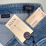 NYDJ  NWT Size 12 Blue Denim LiftxTuck Technology Chloe Capri Crop Jeans Photo 2
