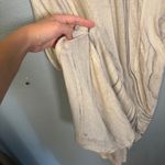 Raquel Allegra Womens Linen Blend Marble Print Beige Maxi Tank Dress Size Tan Size XS Photo 5