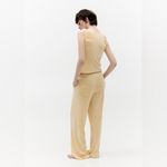 AYA MUSE Aero Pants In Vanilla Cream Yellow Photo 2