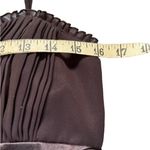 Democracy  Brown Evening
Cocktail Ruched Spaghetti
Strap Dress size 10 Photo 6