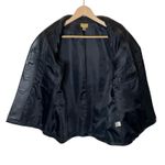 Caslon Vintage Leather Jacket Black Photo 6