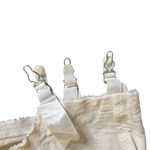 Lily Of France Vintage Girdle Skirt Small Cream Shapewear Garters Nylon Spandex Photo 1