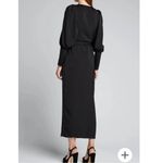 Rhode Aspen Maxi Wrap Dress Black Size XS Photo 1