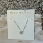 Kendra Scott  Mylah Silver Short Pendant Necklace, NWT, Includes Gift Bag Photo 3