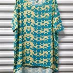 LuLaRoe  Tunic Top Women's Size Large Oversized Fit Short Sleeve Shirt Blouse Photo 0