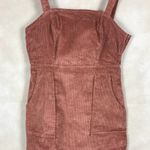 COMMON STITCH Rustic Brown Corduroy Mini Dress NEW XXS Photo 7