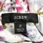 J.Crew x Flora Obscura Blouse Cinched-waist Top Kaleidoscope Floral Size 2 Photo 13