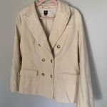 Rowing Blazers x Target | Cream Corduroy Double Breasted Blazer Medium Photo 5