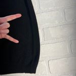 Stile Benetton Sweater Dress Medium Black Wool Knit Argyle Mini Academia Y2K M Photo 7