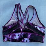 Lululemon WOMENS SIZE 8 SPORT BRA Purple Tie-Dye Photo 1