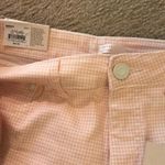 LC Lauren Conrad Women’s Pink&white gingham cutoff shorts Photo 2