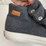 blowfish  women's Mabbit gray knit zip high top sneakers shoes casual neutral 7 Photo 7