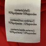 We Wore What  Womens Red Long Sleeve Asymmetrical One Shoulder A-Line Mini Dress S Photo 7