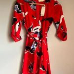 Yumi Kim NEW  Next Door Red Floral Dress Size XS Photo 2