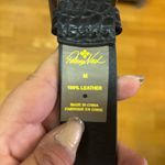 Patricia Nash  Croc Embossed Leather Career Minimalist Coastal Preppy Belt M Photo 2