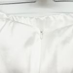 Lulus  Womens Graduation Soiree Hour White Satin Strapless Bow Mini Dress Size L Photo 9
