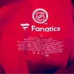 Fanatics Detroit Red Wings Ombré Spirit Jersey Oversized Women's Large Red Black Photo 8