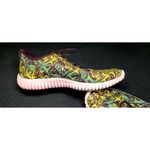 New Balance  Flexonic Green Yellow Tropical Running Shoe Womens Sz 8.5 Photo 5