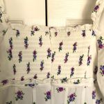 For Love & Lemons NWT White Floral Viola Mini Dress Size L Photo 10