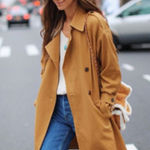 Something Navy  Easy Oversize Trench (S) Photo 0